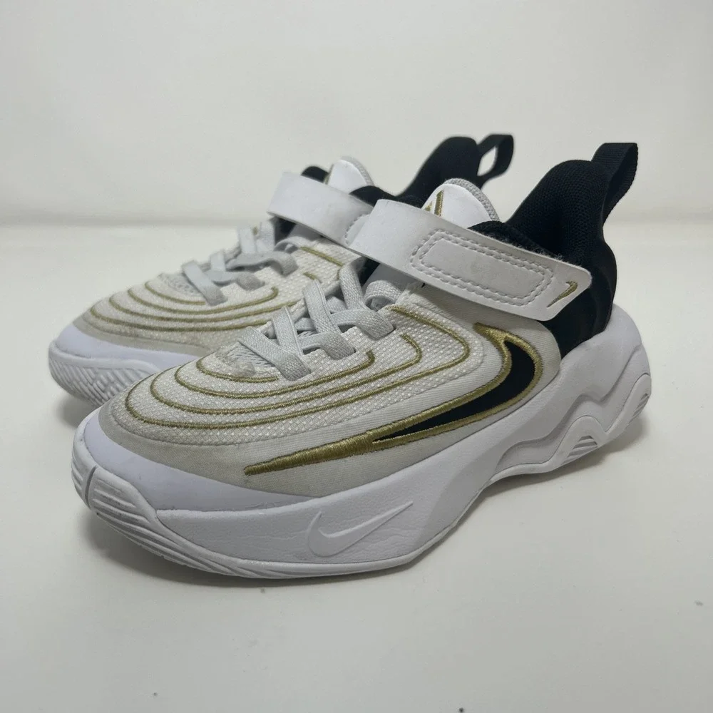 Nike Giannis Immortality‎ 4 Sneakers (PS) Sz 10C White 'Championship' FZ6733-100